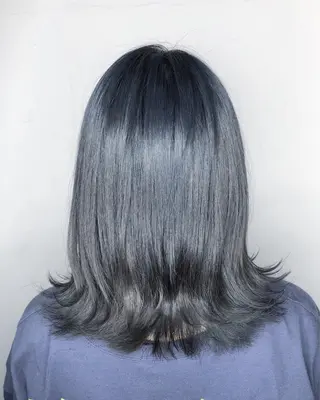 ミディアム カラー エミュスト心斎橋所属・🎨カラー&髪質改善 松葉優希のヘアスタイル