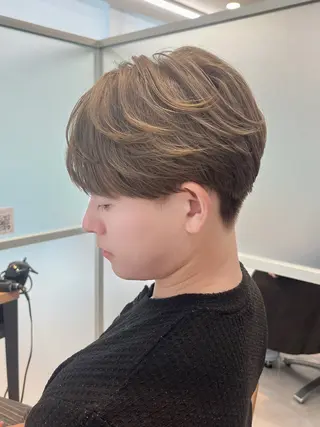 ショート Zinaメンズ特化 YUZUKIのヘアスタイル