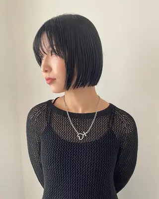 ショート カラー HIBIKI/原宿 ハッシュカット🪄のヘアスタイル