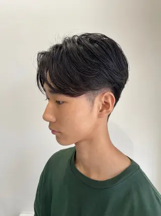 パーマ メンズ 【ボブモデル募集】 青木亮太郎のヘアスタイル