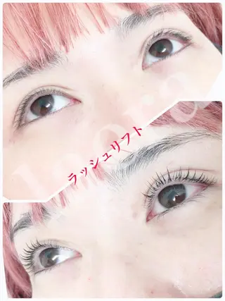 マツエク・マツパ laera 佐藤のヘアスタイル