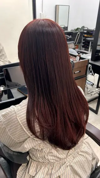 ロング ボブ/暖色カラー 🎧 kei 🎀のヘアスタイル