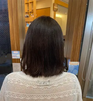 ミディアム 本多 美羽のヘアスタイル