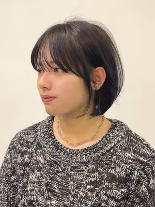 ショート カラー i.Ehime所属・VIEW EHIME 齋藤  あつきのヘアスタイル