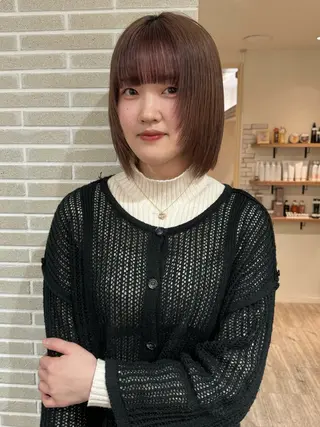 ミディアム 透明感カラー／ 今城愛友花のヘアスタイル
