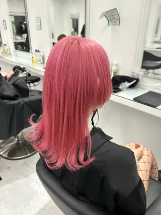 ロング カラー 似合わせハイトーン♡ みつきのヘアスタイル