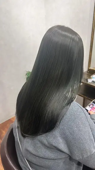 セミロング アンダーバーホワイト 堺東店のヘアスタイル