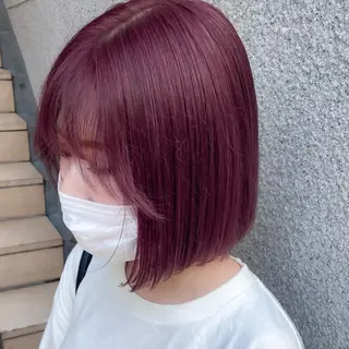 ショート カラー ヘアアレンジ 💗💗韓国レイヤー yu-ki💗💗のヘアスタイル