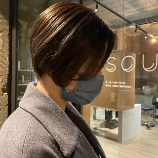 ショート SOU所属・ふるかわ れなのヘアスタイル