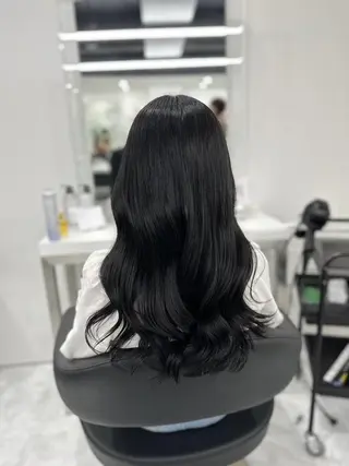 カラー 透明感韓国ヘア💍 表参道シアター♡のヘアスタイル