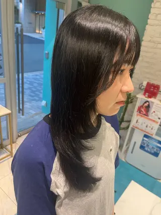 ロング Lee 堀江所属・Lee堀江 Yuuhaのヘアスタイル