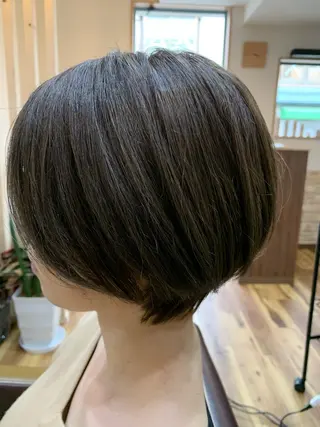 ショート カラー ヘアアレンジ hair house templado所属・ヘアーハウス テンプラードのヘアスタイル