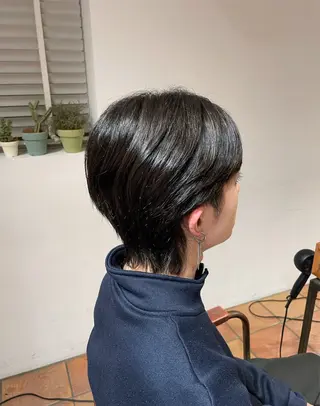 メンズ MOEKA🌺レディ ースカットモデルのヘアスタイル