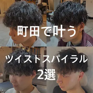 パーマ メンズ メンズサロン OVER町田店のヘアスタイル