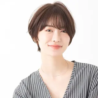 ショート カラー 自由が丘×似合わせ ディレクター枦山大将のヘアスタイル