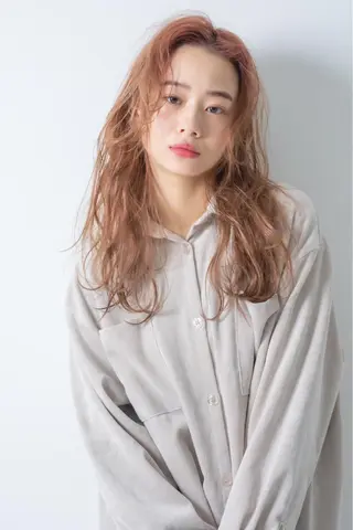 ロング カラー hair salon mementoのヘアスタイル