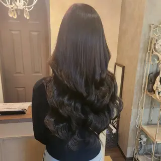 ロング MagicMush ✴︎シールエクステのヘアスタイル