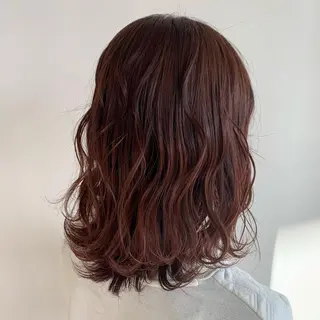 ミディアム カラー 中島 直哉のヘアスタイル