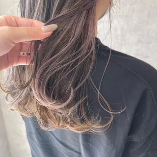 ロング カラー ヘアアレンジ merci.所属・🌻あいり merci.🌻のヘアスタイル