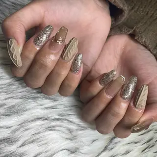 ネイル la vie  Luire所属・la vie Luire ｱｽｶのネイルデザイン