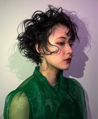 パーマ Lowha(ローハ)所属・蓑島廉 ミノシマレンのヘアスタイル