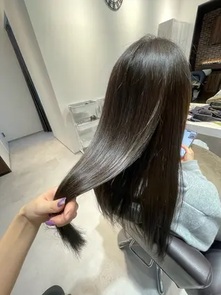 ロング パーマ 縮毛矯正･カラー/ Meiのヘアスタイル