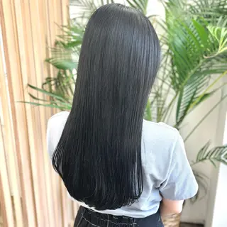 ロング カラー 🔵暗髪　特化🔵 梅田・増田のヘアスタイル