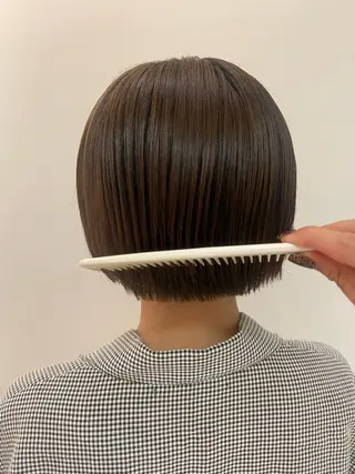 ショート mellowman所属・YUMA /ボブ/艶カラーのヘアスタイル