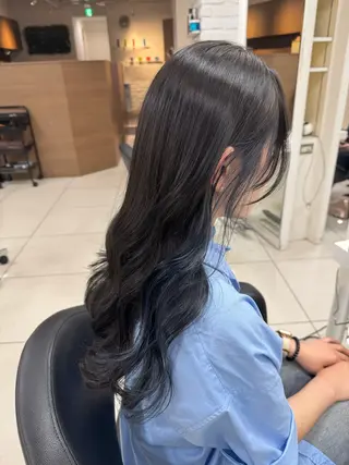 ロング カラー K kasumiのヘアスタイル
