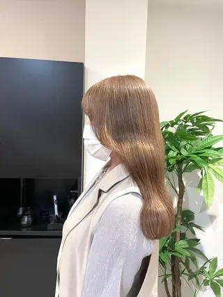 ロング 艶髪カラー✨ misaki .のヘアスタイル