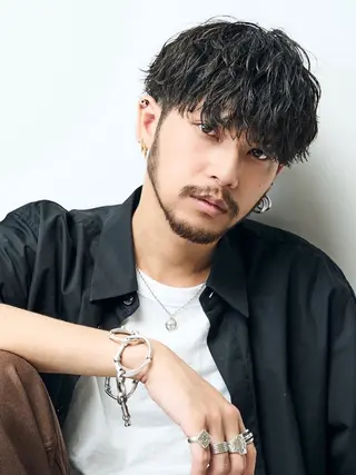 パーマ メンズ 川口 翔太郎（fifth）のヘアスタイル