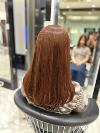 カラー ストレートパーマ✨️ 🧚🏻AIMIのヘアスタイル