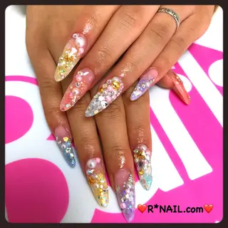 ロング キッズ ネイル R*NAIL .comのネイルデザイン