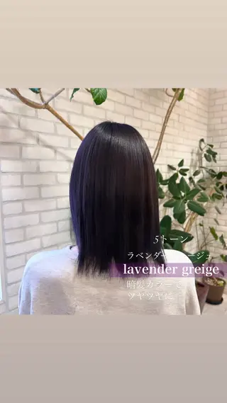 ミディアム カラー 韓国ヘア🧸髪質改善 🧸きくちみさきのヘアスタイル