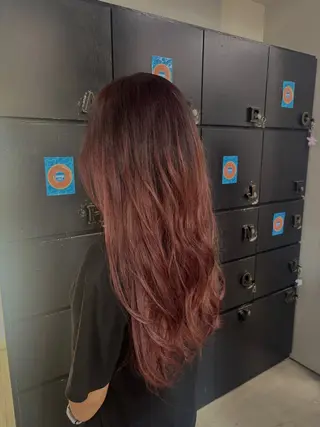 カラー HIBIKI / ブリーチモデルのヘアスタイル