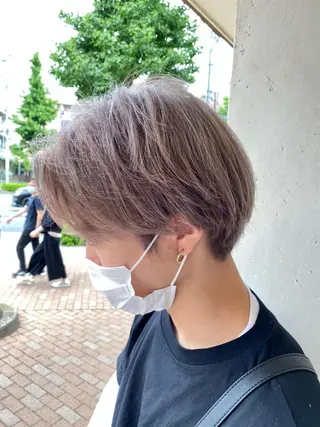 ショート メンズ 森 早希絵のヘアスタイル