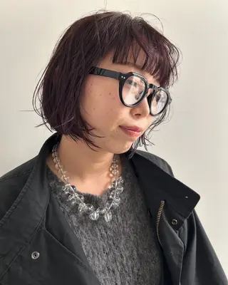 ショート カラー ケアパーマ/ブリーチ daisukeのヘアスタイル