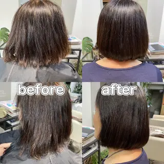 ショート カラー パーマ メルクヘアー 中澤のヘアスタイル