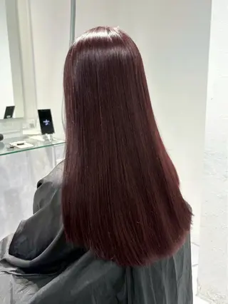 ロング カラー トレンド暖色🍑カジ ュアルヘアjunyaのヘアスタイル