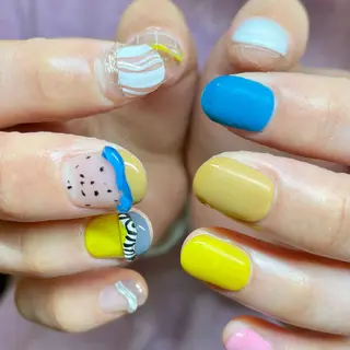 ネイル AOI✩⡱ y2kネイルのネイルデザイン