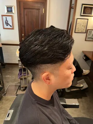 ショート BARBERSHOP DALIE所属・喜瀬 慎斗のヘアスタイル