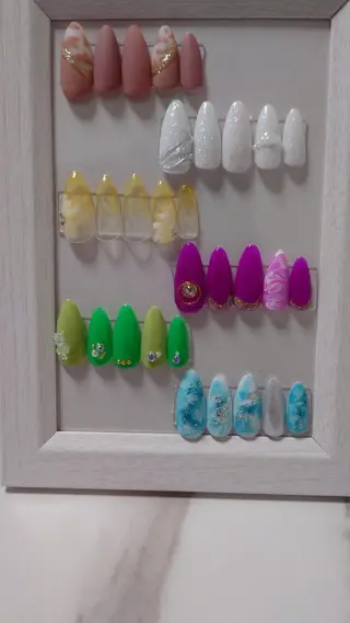 ネイル Private　Nailsalon　AMA所属・にへい ゆかのネイルデザイン