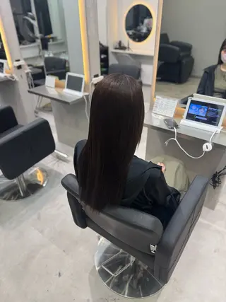 ロング ゆーめろ /Lapis福岡今泉のヘアスタイル
