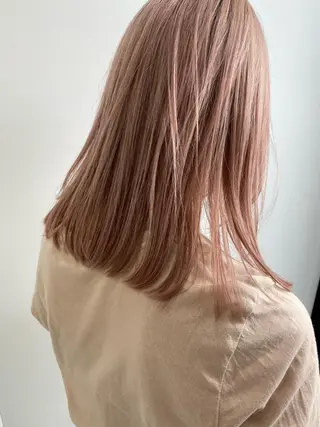 セミロング ୨୧柔らかいカラー nozomi ୨୧のヘアスタイル