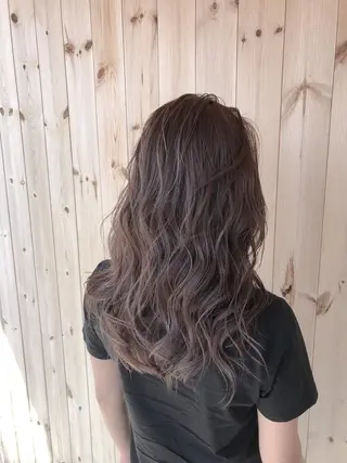 セミロング カラー 房川 尚人のヘアスタイル