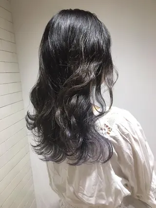 セミロング メンズツイスパ ショートフクヤマシンのヘアスタイル