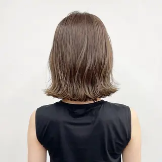 ミディアム カラー ✨メンズ/パーマ/ 三宅 昌太✨のヘアスタイル