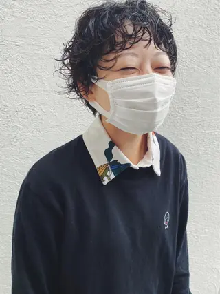 ショート パーマ ⭐️期間限定撮影 モデル募集中のヘアスタイル