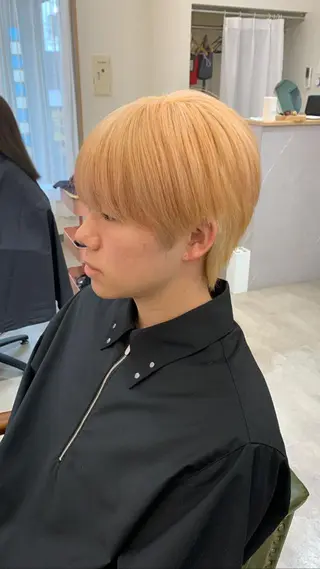 ミディアム メンズ/柏/パーマ/ チハヤのヘアスタイル