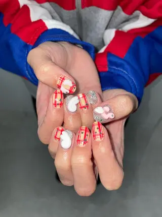 ネイル GO TODAY 吉祥寺Glint所属・うの 韓国ﾈｲﾙ໒꒱⋆⭒˚のネイルデザイン